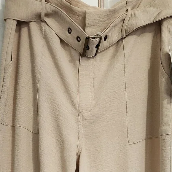 Honey & Sparkle Wide Leg Dress Pants- Size L - Picture 3 of 8